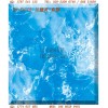 玉石膜玻璃夹丝材料 HF-CN-01 兰精灵-典雅