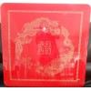 玻璃餐桌面，龙凤呈祥